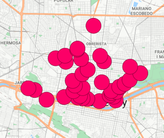 CENTRO Mapa Zona Centro