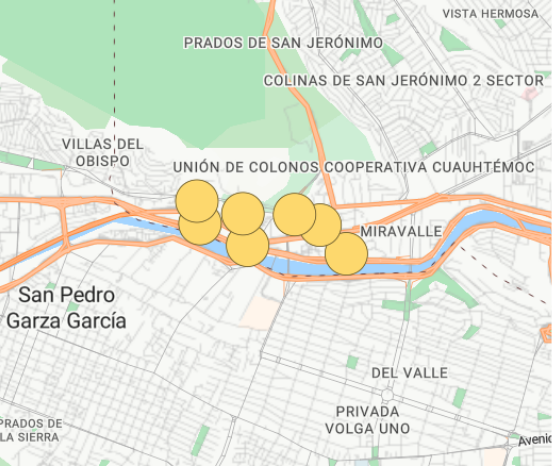 STA MARIA Mapa Zona Centro